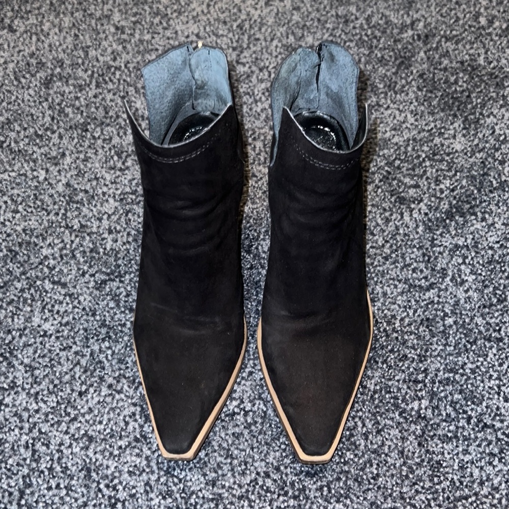 Vince Camuto Black Suede Heels